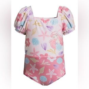 Disney Princess The Little Mermaid one piece swimsuit; size: 12 months